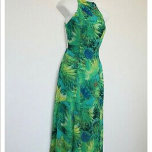 Lulus maxi open back dress